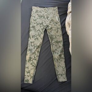 Gymshark Green Camouflage Leggings
